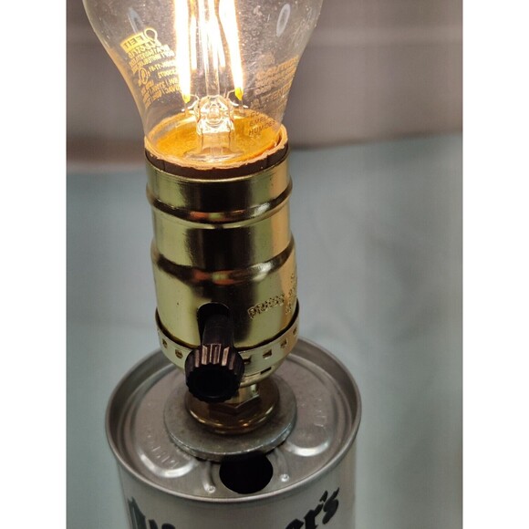 Homemade Older Timers Lager Beer Can Lamp, Light-Works Great! One of A Kind - Picture 12 of 12